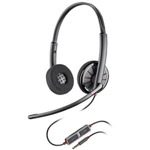 Plantronics Blackwire C225 Stereo Headset - Black