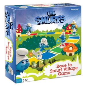 Pressman Smurfs Race to Smurf Village Game