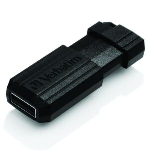 Verbatim 128GB Pinstripe USB Stick 10MB/s - Schwarz