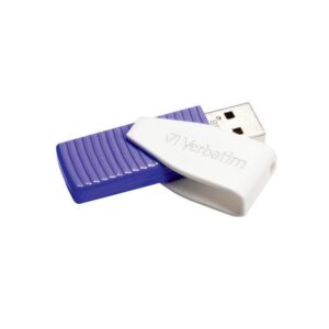 Verbatim 64GB Swivel USB Flash Drive - 8MB/s - Violet