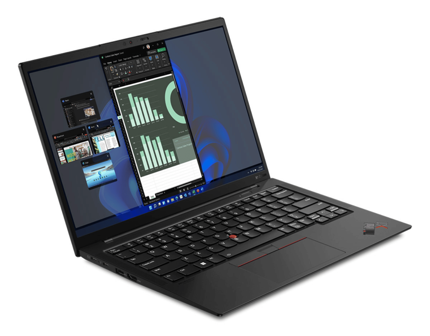 Lenovo ThinkPad X1 Carbon Gen 10 14 Zoll 1920x1200 WUXGA Intel Core i5 512GB SSD 16GB Windows 11 Pro LTE