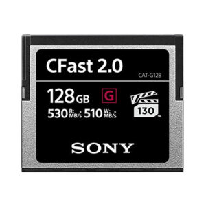 Sony 128GB G Series CFast 2.0 Card - 530MB/s