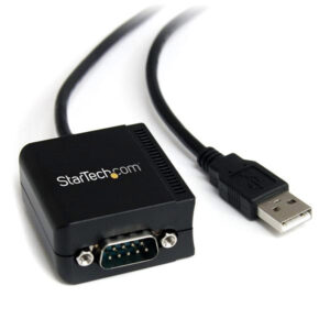 StarTech 1 Port FTDI USB to Serial Adapter â Black