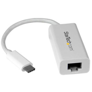 StarTech USB-C zu Gigabit Ethernet Adapter - Weiß