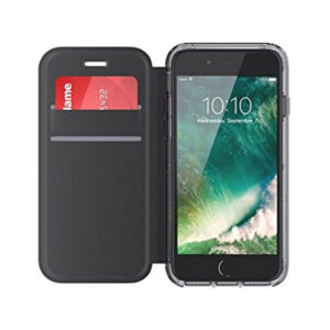 Griffin Survivor Clear iPhone 7 Plus / 6 Plus / 6S Plus Wallet Case - Black