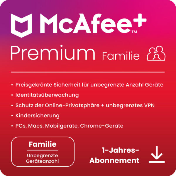 McAfee+ Premium Family Security