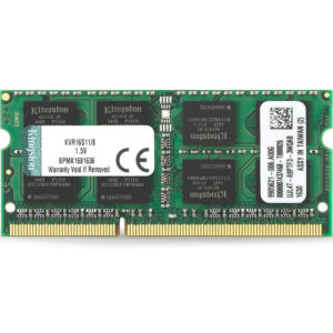 Kingston ValueRAM 8GB 1600MHz DDR3 Non-ECC 204-Pin CL11 SODIMM Laptop Memory Module