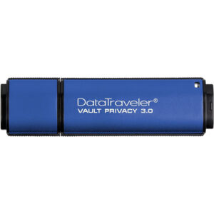 Kingston 32GB DTVP30 Encrypted USB Flash Drive - 250Mb/s