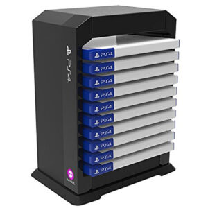 PlayStation PS4 Premium Games Tower (PS4 / PS3 / Xbox One / Blu-ray)