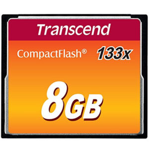 Transcend 8GB 133X Compact Flash Card