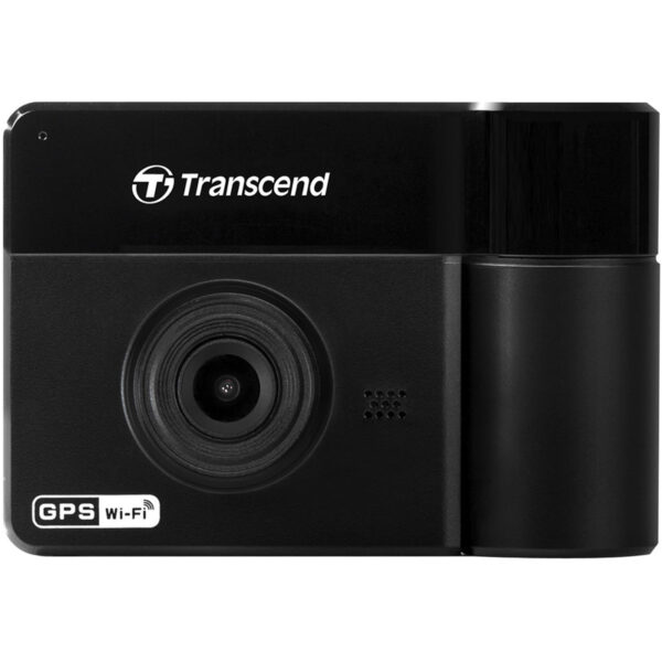 Transcend DrivePro 550 1080p Car Dash Cam + 64GB Micro SDXC Card (Suction Mount)