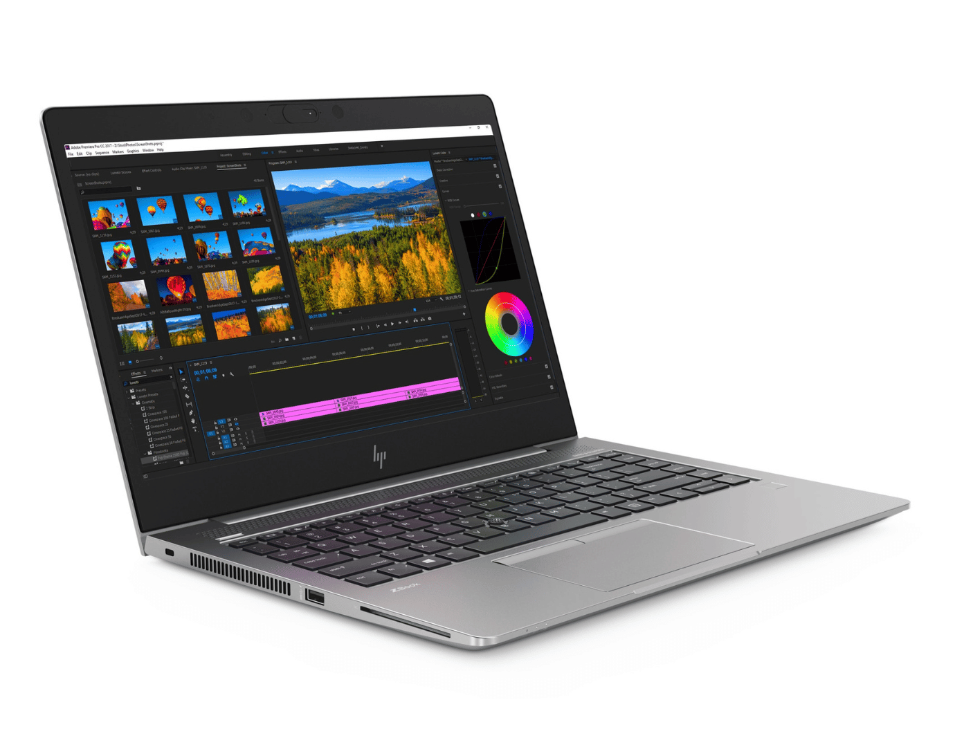 HP ZBook 14u G5 14 Zoll 1920x1080 Full HD Intel Core i5 256GB SSD 8GB Windows 10 Pro Webcam