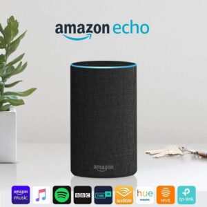 Amazon Echo 2nd Gen Smart Bluetooth Speaker - Charcoal