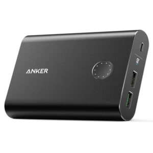Anker PowerCore+ 3A 13400mAh Portable Power Bank with QC 3.0 - Black