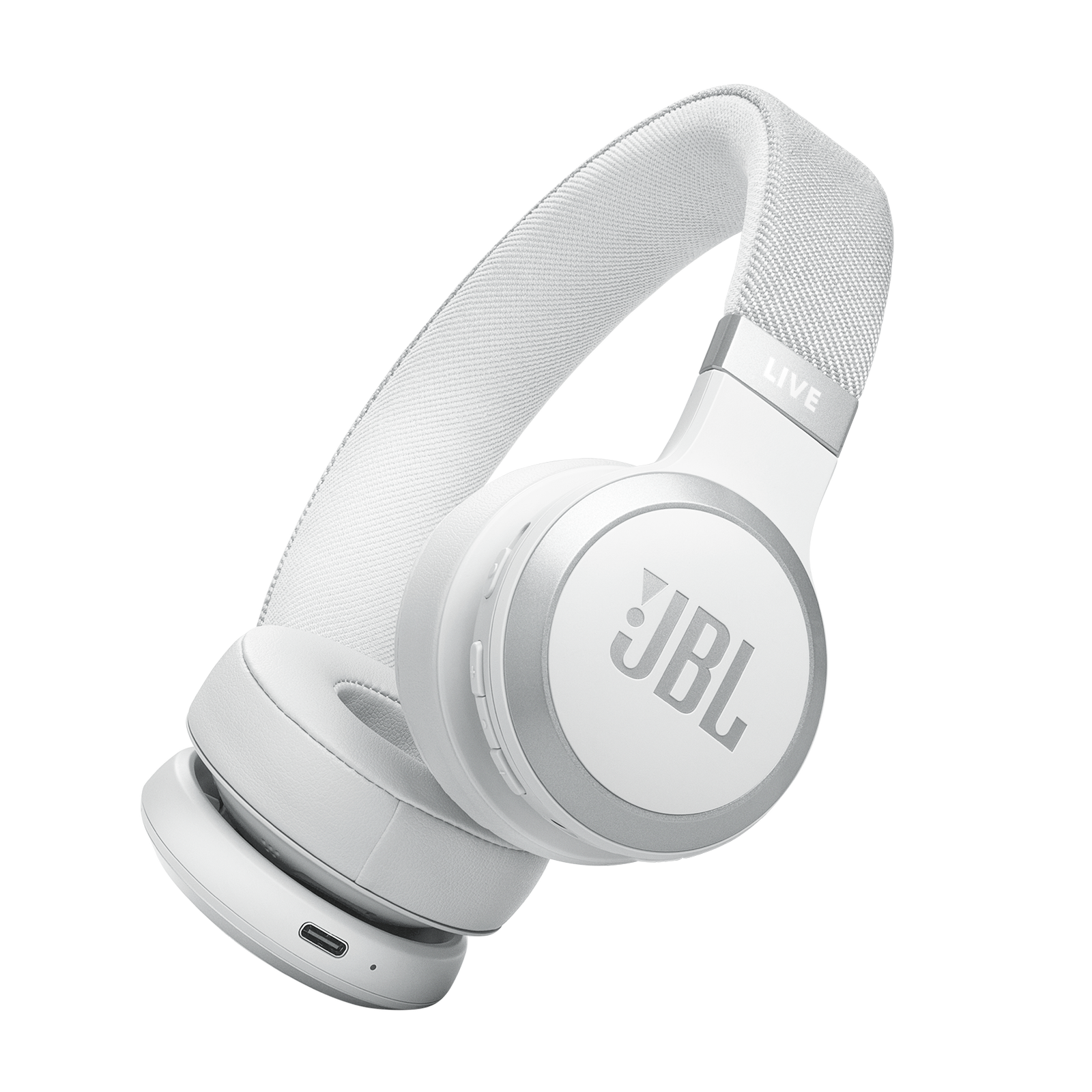 JBL Live 670NC White On-Ear Headphones