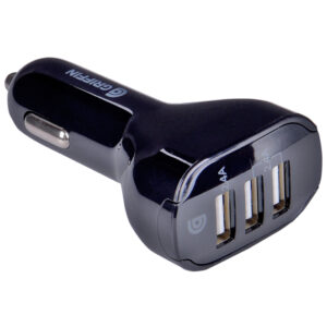 Griffin 3-Port USB Car Charger 4.8A - Black