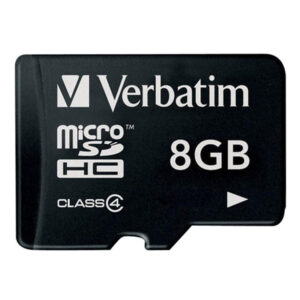 Verbatim 8GB Micro SD (SDHC) Speicherkarte Class 4