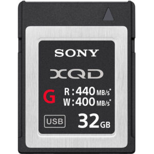 Sony 32GB G Series XQD Card - 440MB/s