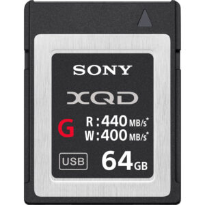 Sony 64GB G Series XQD Card - 440MB/s