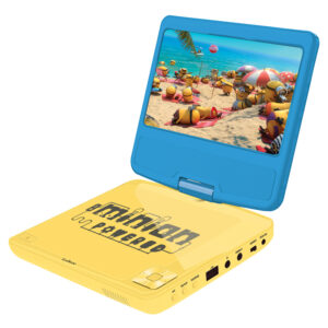 Lexibook Despicable Me Portable DVD Player Stereo with USB Port - 7 inch LCD
