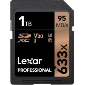 Lexar 1TB Professional SD Card (SDXC) UHS-I U3 - 95MB/s