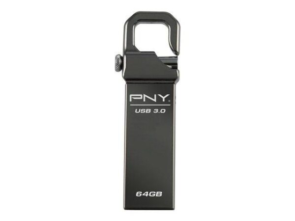 PNY 64GB Hook Attaché 3.0 USB Stick - 50MB/s