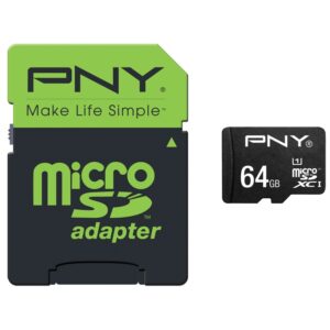 PNY 64GB High Performance Micro SDXC Karte - 80MB/s