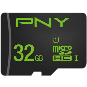 PNY 32GB Performance Micro SD Card (SDHC) UHS-I + Adapter - 50MB/s