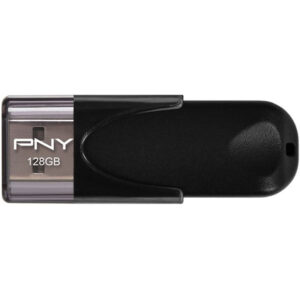 PNY 128 GB Attache 4 USB 2.0 Memory Stick - Schwarz