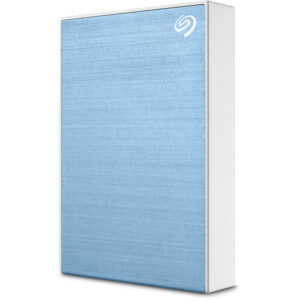 Seagate 5TB One Touch USB 3.2 External HDD - Light Blue