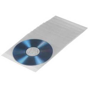 Hama CD-/DVD Transparente Schutzhüllen - 50er Pack