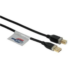 Hama USB 2.0 Typ A - Typ B Kabel - 3m