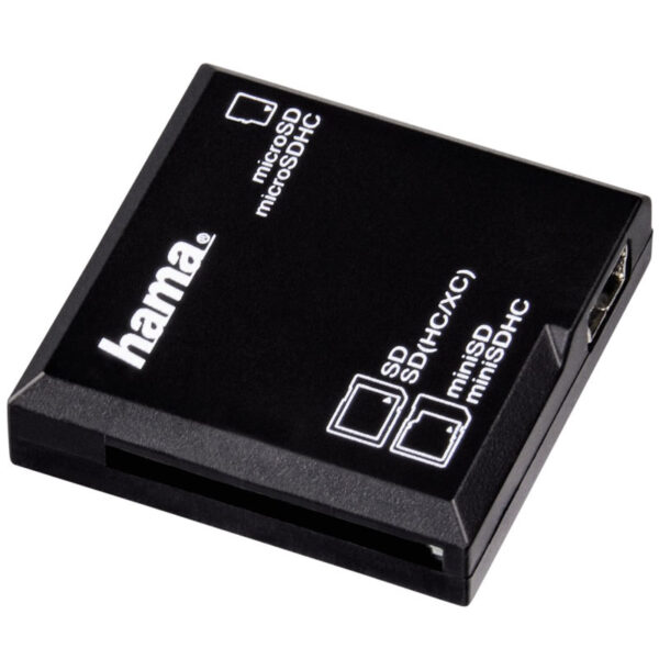 Hama All-in-One-USB-SD-Kartenleser - Schwarz