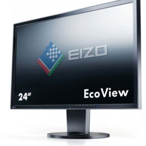 Eizo FlexScan EV2436W-BK schwarz 24 Zoll WUXGA 1920x1200 DisplayPort DVI Höhenverstellbar