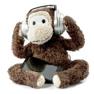 Tanzender magischer Musik-Affe-Lautsprecher