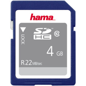 Hama 4GB High Speed Gold SDHC Speicherkarte Class 10 - 15 MB/s