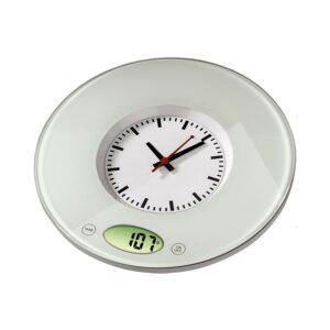 Xavax Pauliine Kitchen Scale with Clock