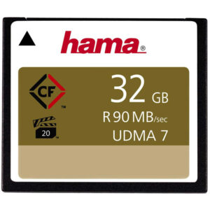 Hama 32GB 600X High-Speed PRO Compact Flash Card - 90MB/s