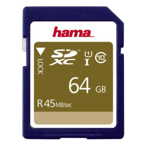 Hama 64GB SD Card (SDXC) - 45MB/s