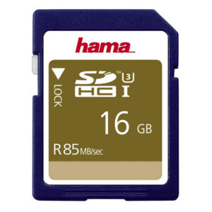 Hama 16GB SD Karte (SDHC) UHS-I U3 - 85MB/s
