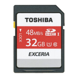 Toshiba 32GB Exceria SD (SDHC) Karte UHS-I U1 Class 10 - 48MB/s