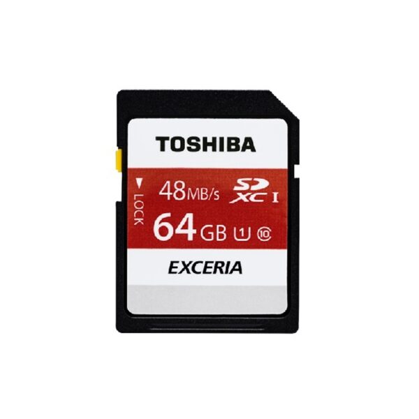 Toshiba 64GB Exceria SD (SDXC) Karte UHS-I U1 Class 10 - 48MB/s