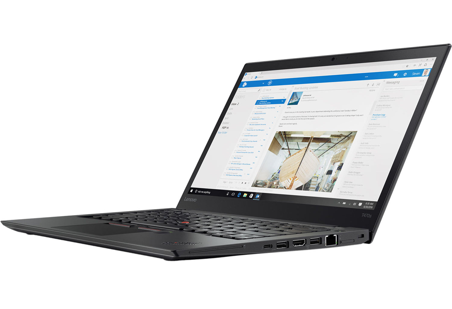 Lenovo ThinkPad T470s 14 Zoll 1920x1080 Full HD Intel Core i7 256GB SSD 8GB Windows 10 Pro Webcam 1 Lenovo ThinkPad T470s 14 Zoll 1920x1080 Full HD Intel Core i7 256GB SSD 8GB Windows 10 Pro Webcam