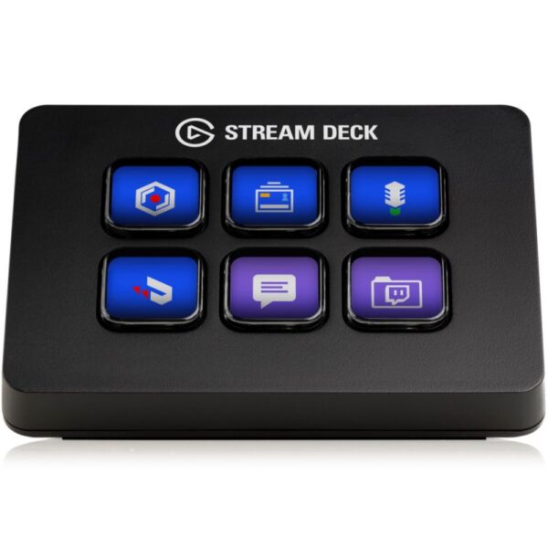 Elgato Stream Deck Mini Live Content Creation Controller 6 Customizable LCD Keys Win/Mac