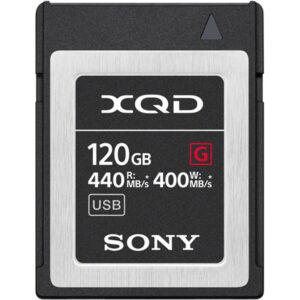 Sony 120GB G Series XQD Card - 440MB/s