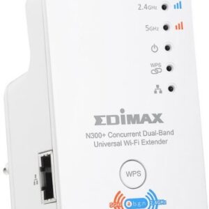 Edimax N300+ Concurrent Dual Band Universal Wi-Fi Extender