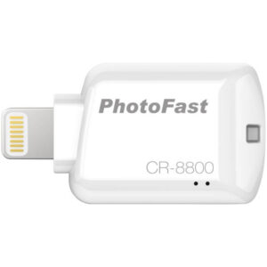 Photofast Apple Lightning to Micro SD Card Reader - White