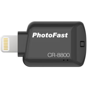 Photofast Apple Lightning auf Micro SD Kartenleser - Schwarz