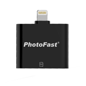 Photofast Apple Lightning auf SD-Kartenleser - Schwarz