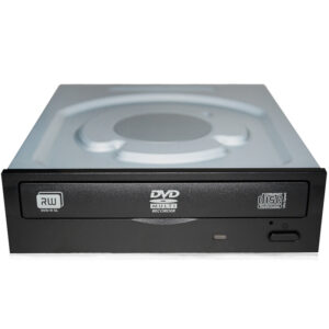 Lite-On 24x SATA Internal DVD-RW Drive - Black
